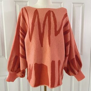 Shein Burnt Orange Sweater Size L
